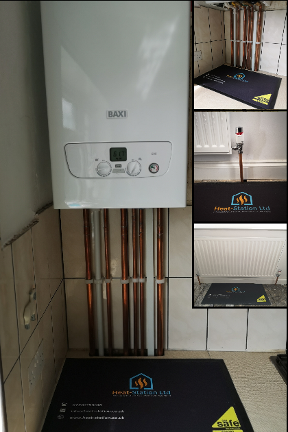 New Baxi 600 with system filter and a 7 year warranty