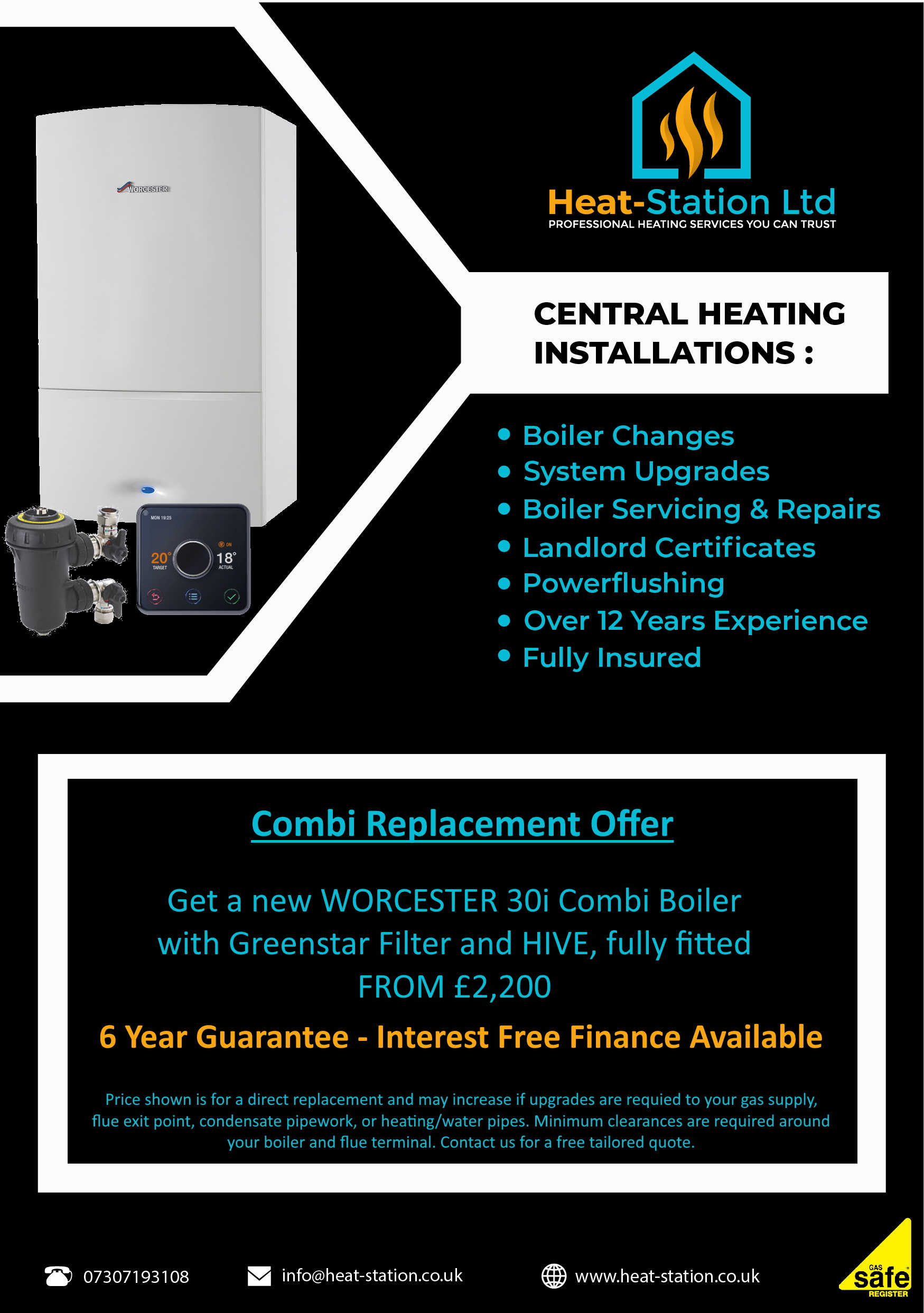 Worcester 30i Combi Replacement Offer